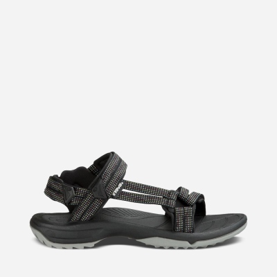 Teva Terra Fi Lite - Women's Teva Hiking Sandals - Light Black / Grey | India (ASJB12590)